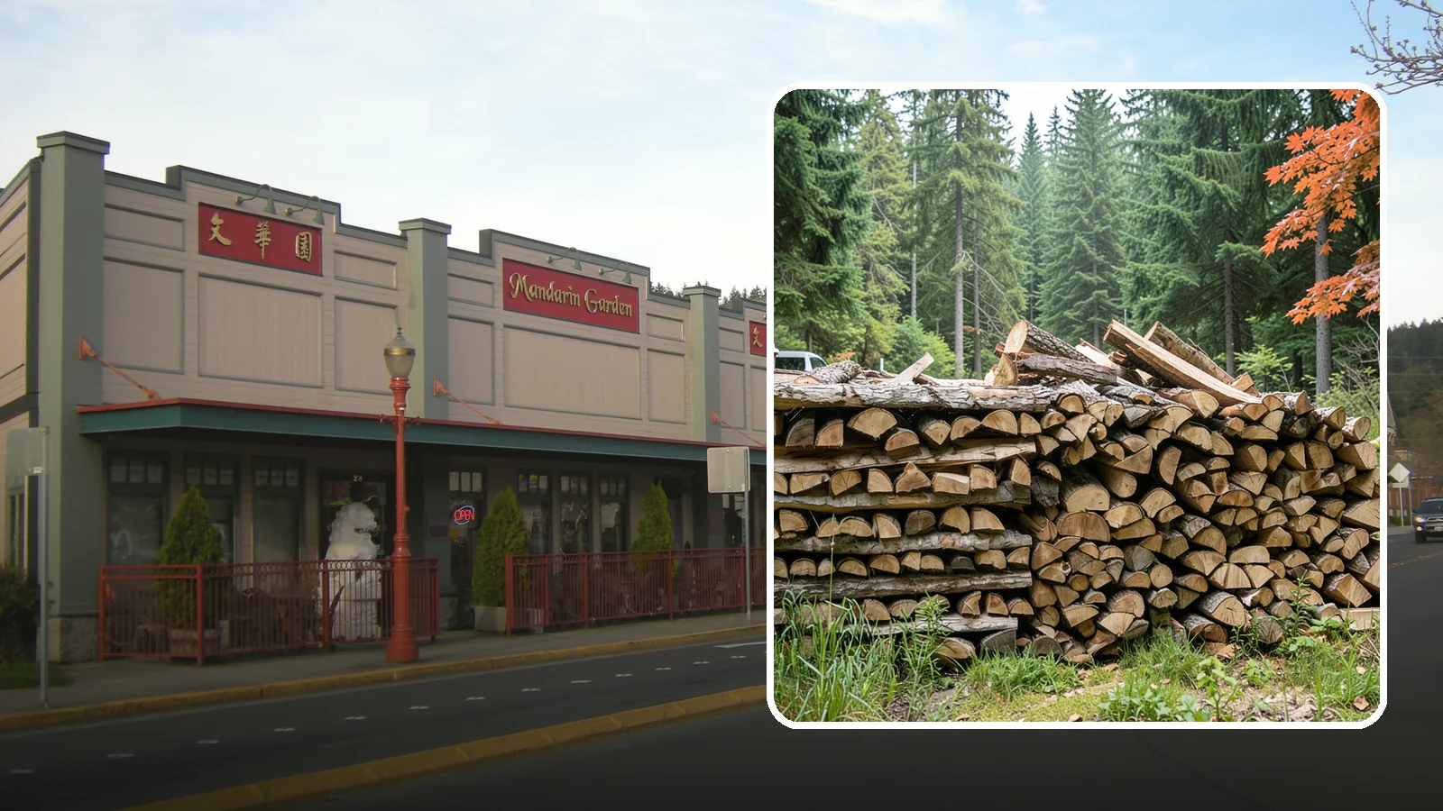 Two Cord Firewood in Issaquah, King County, WA - Two full cords of seasoned firewood for households that rely on wood as a primary heat source.