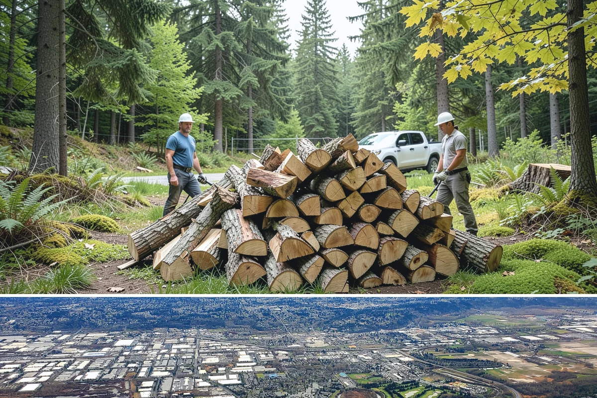 Two Cord Firewood in Kent, King County, WA - Secure two cords by late summer so your full winter supply is stacked and ready early.
