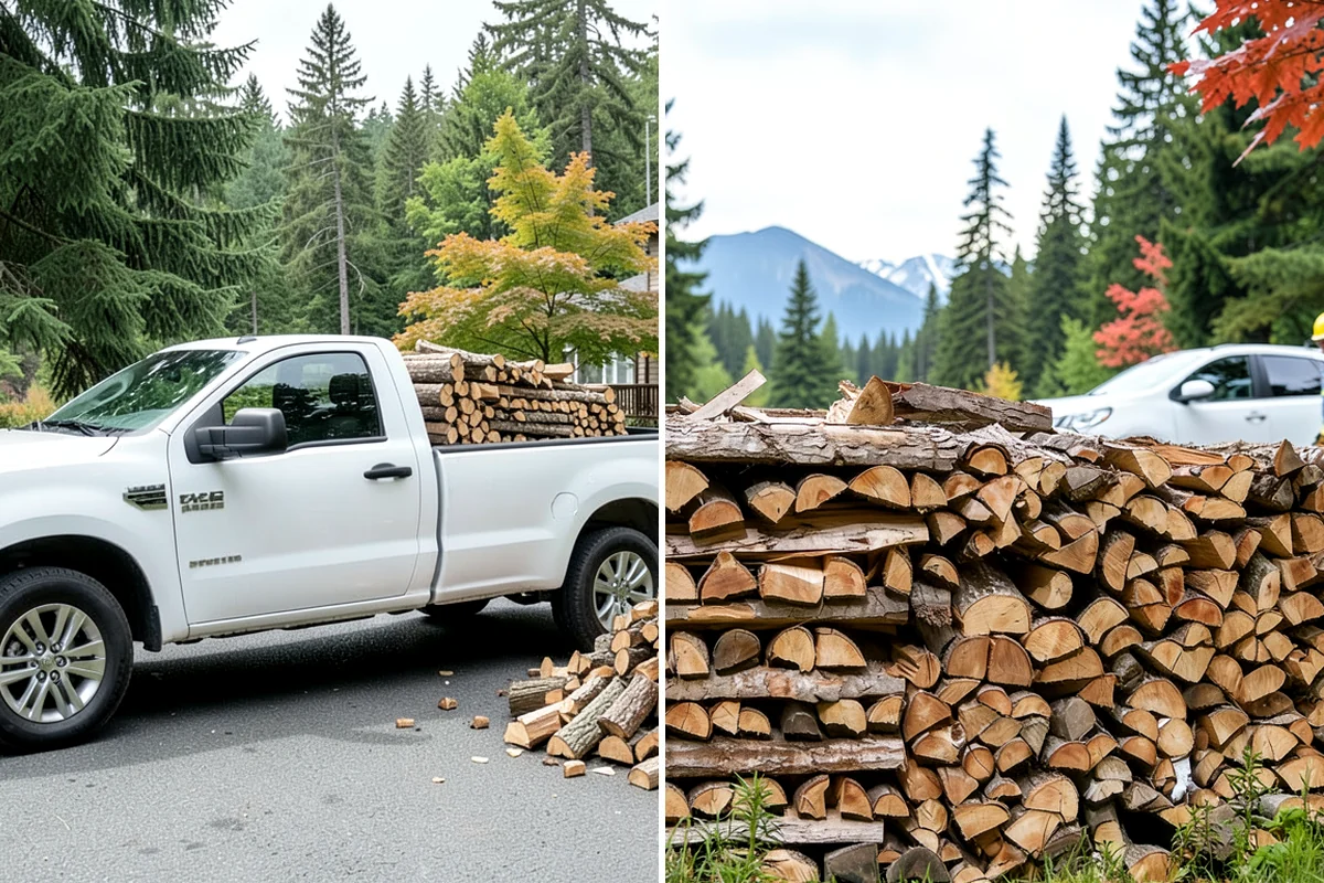 Two Cord Firewood in Lake Forest Park, King County, WA - Place your two-cord order and set a date