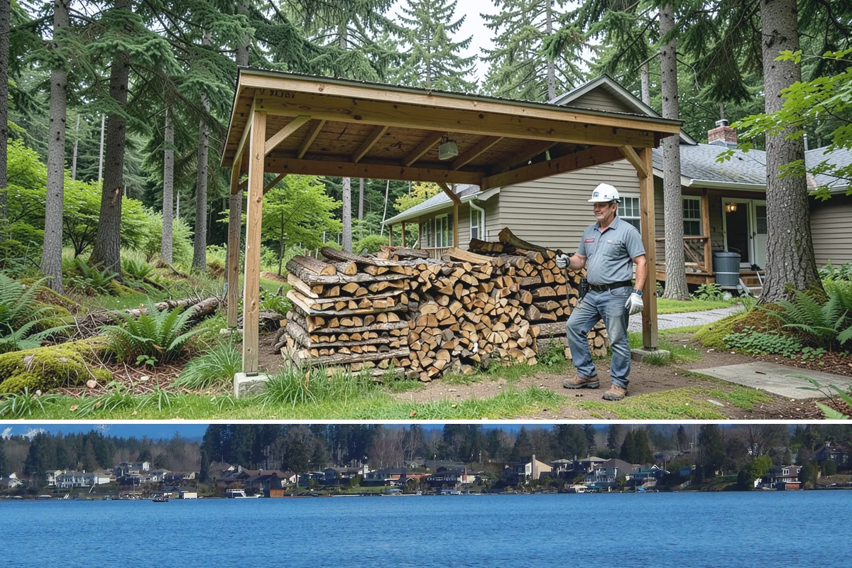 Two Cord Firewood in Lake Stevens, Snohomish County, WA - Secure two cords by late summer so your full winter supply is stacked and ready early.