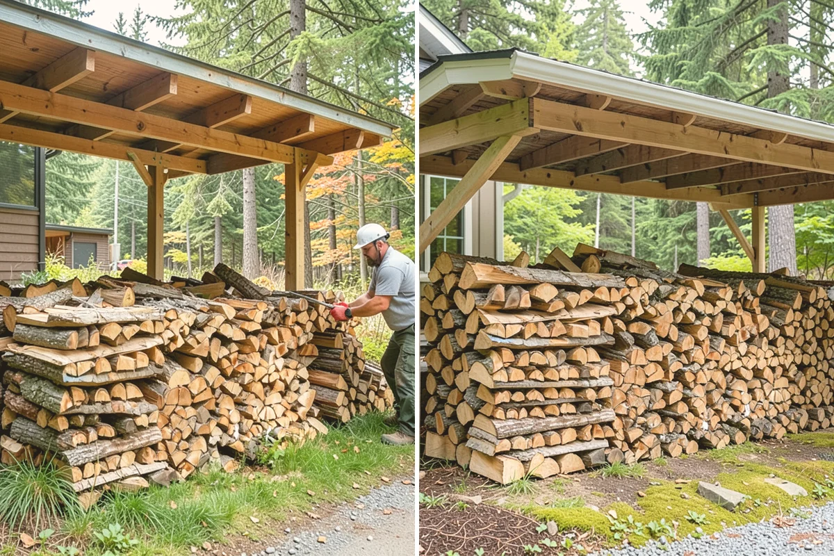 Two Cord Firewood in Langley, Island County, WA - Place your two-cord order and set a date