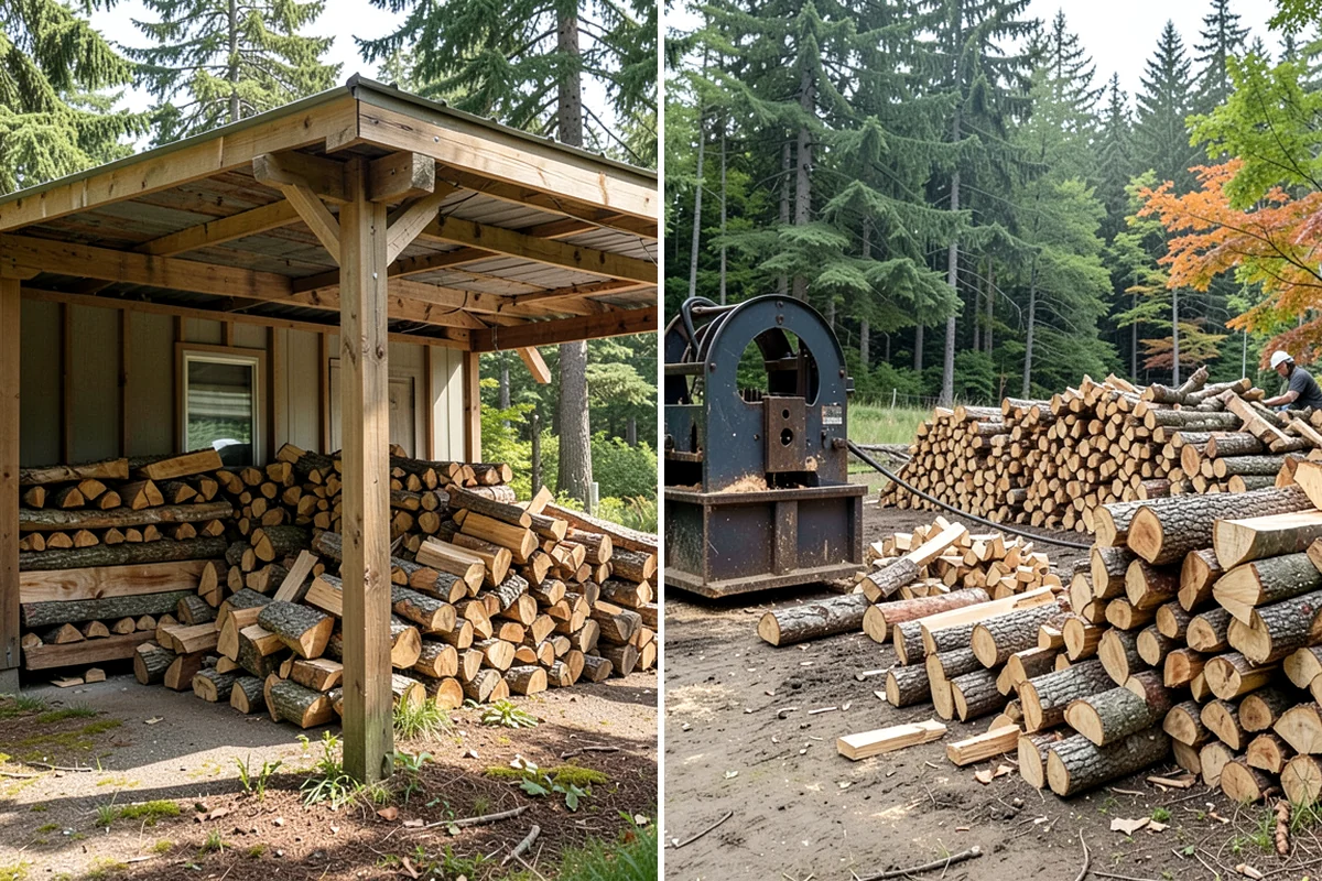 Two Cord Firewood in Lyman, Skagit County, WA - Place your two-cord order and set a date