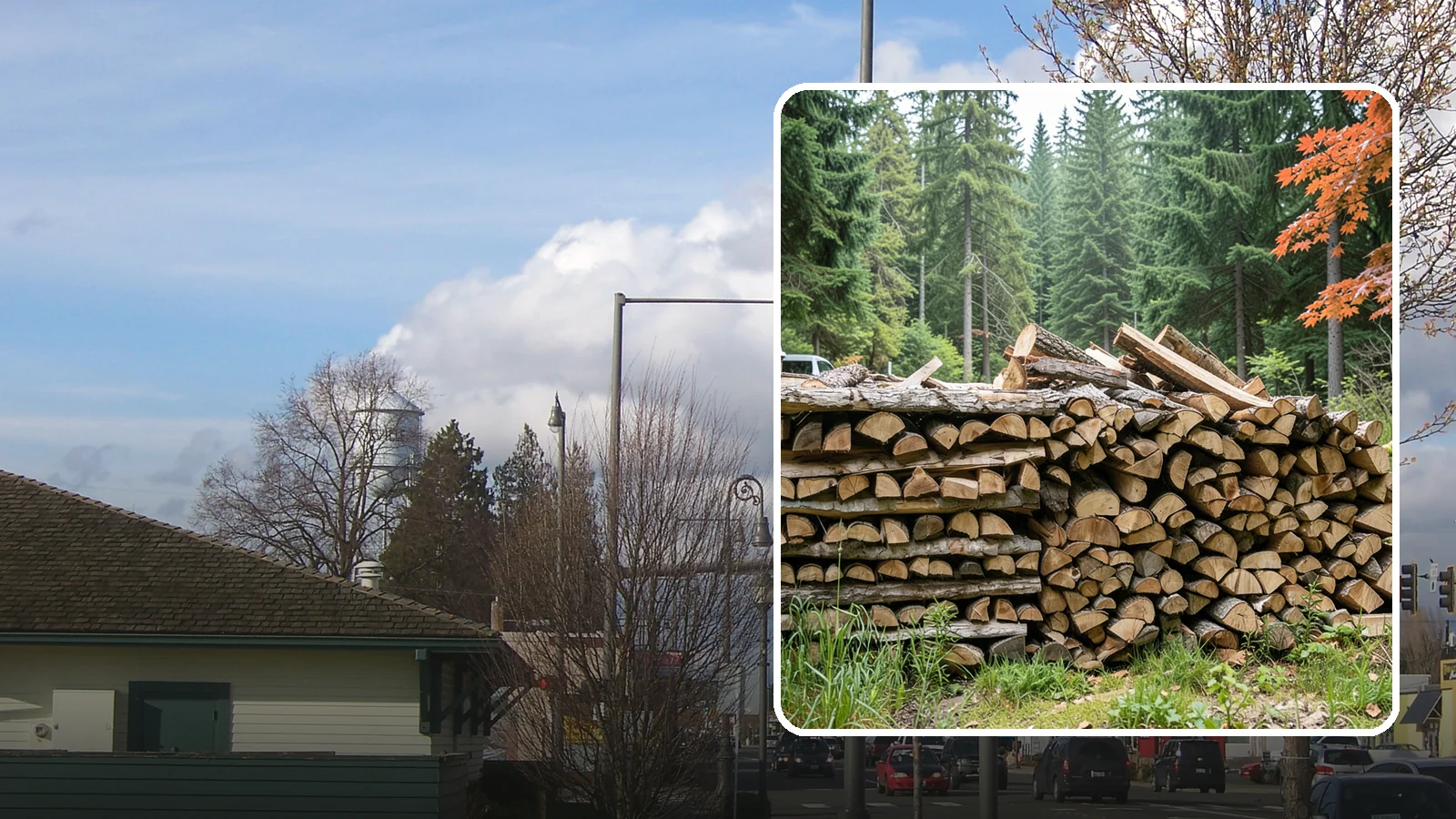 Two Cord Firewood in Marysville, Snohomish County, WA - Two full cords of seasoned firewood for households that rely on wood as a primary heat source.