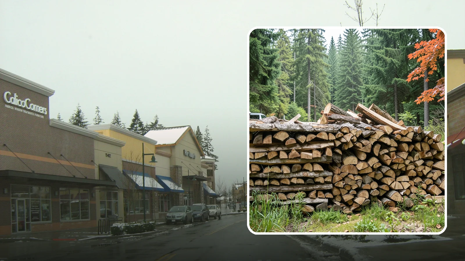 Two Cord Firewood in Mill Creek, Snohomish County, WA - Two full cords of seasoned firewood for households that rely on wood as a primary heat source.