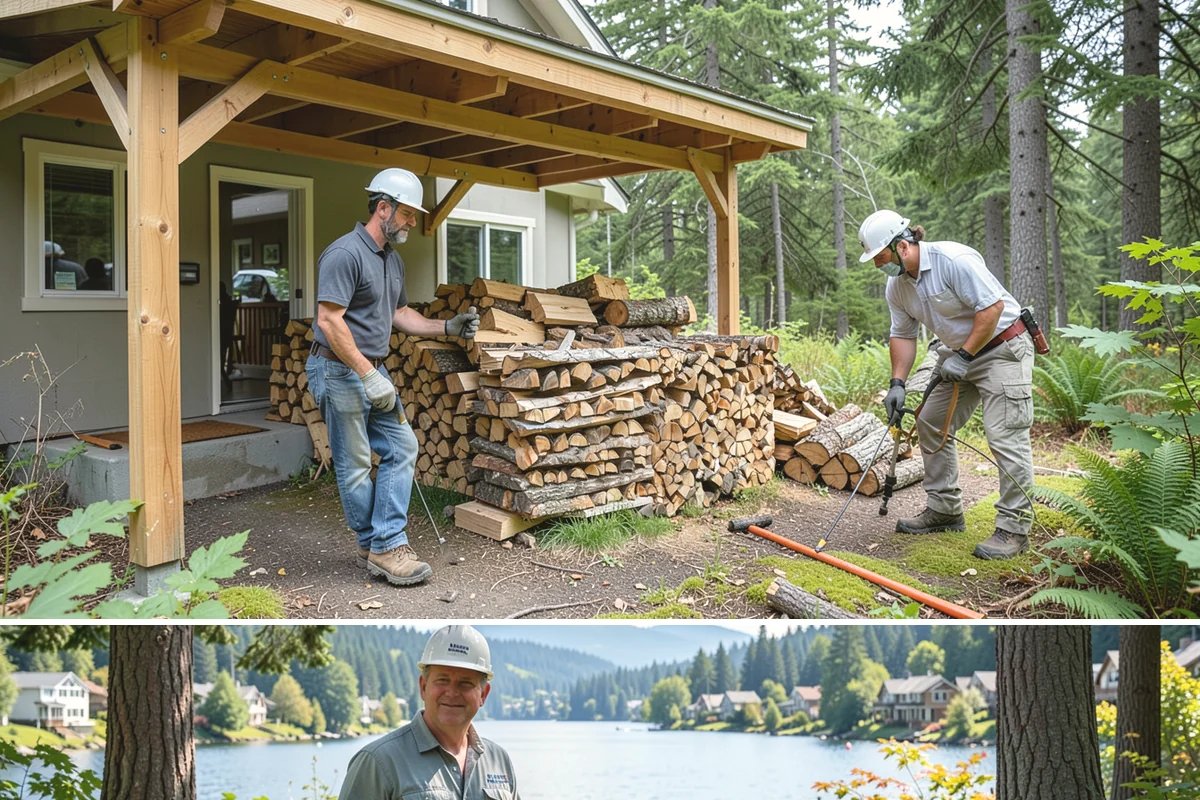 Two Cord Firewood in Milton, King County, WA - Secure two cords by late summer so your full winter supply is stacked and ready early.