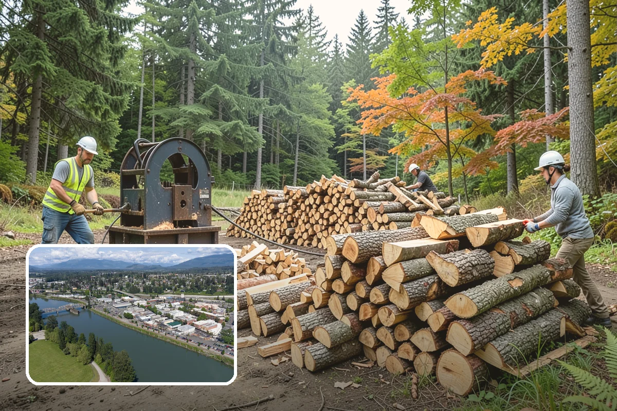 Two Cord Firewood in Mount Vernon, Skagit County, WA - Ample supply for daily wood-stove heating