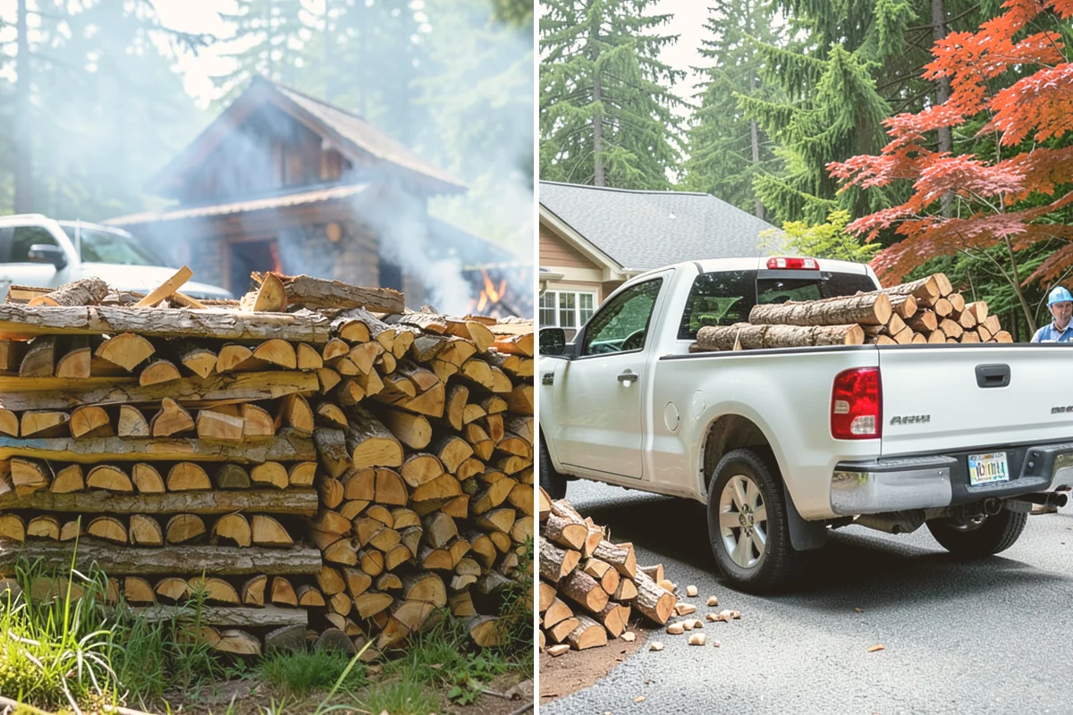 Two Cord Firewood in Mount Vernon, Skagit County, WA - Place your two-cord order and set a date