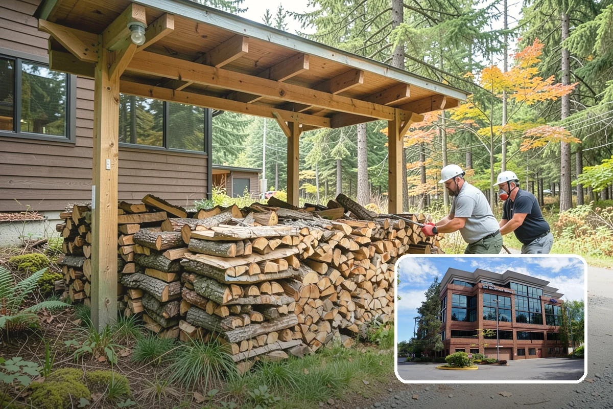 Two Cord Firewood in Mountlake Terrace, Snohomish County, WA - Ample supply for daily wood-stove heating