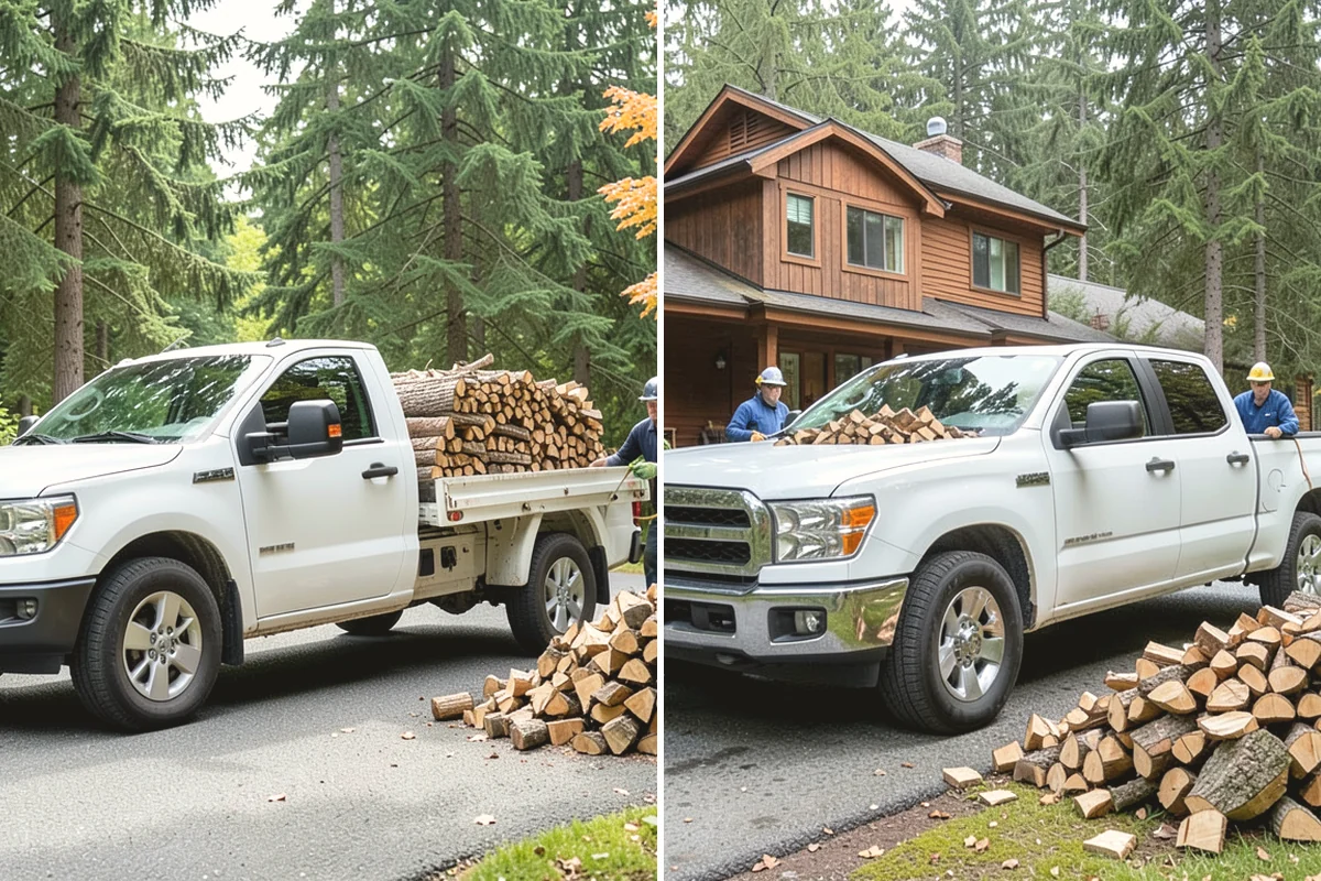 Two Cord Firewood in Mountlake Terrace, Snohomish County, WA - Place your two-cord order and set a date
