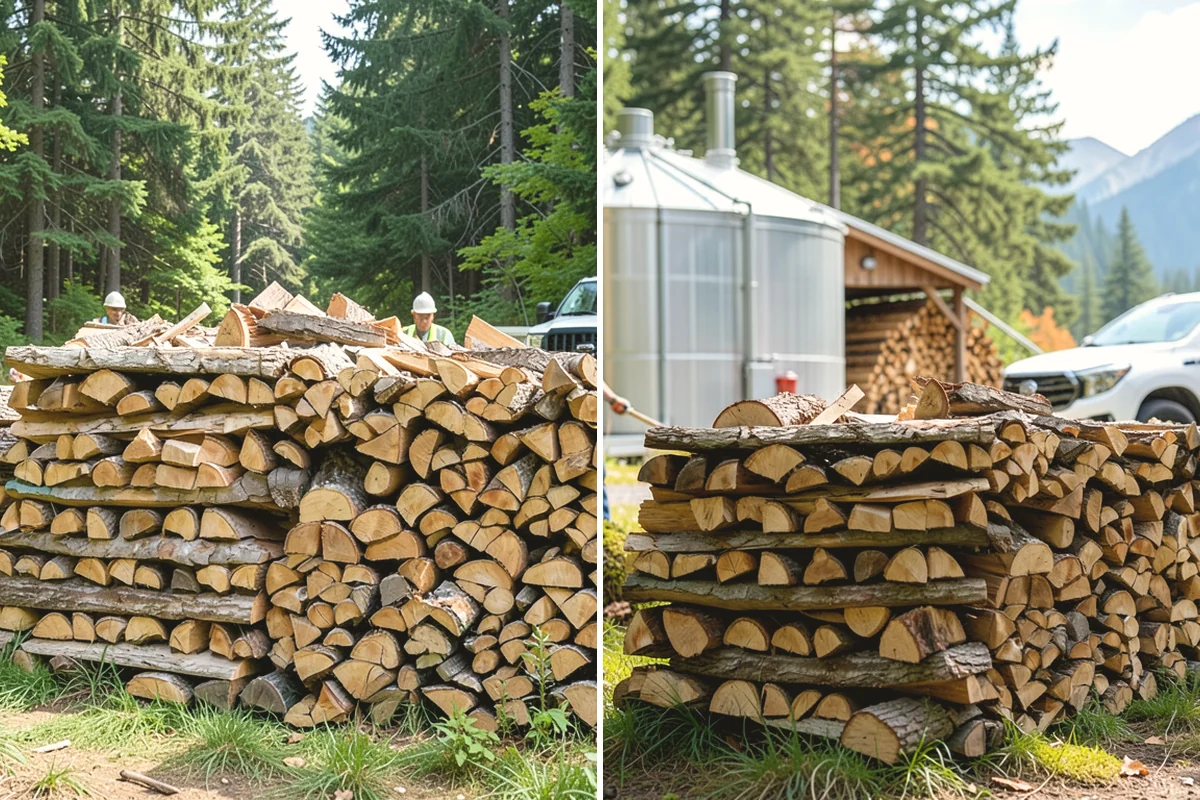 Two Cord Firewood in Mukilteo, Snohomish County, WA - Place your two-cord order and set a date