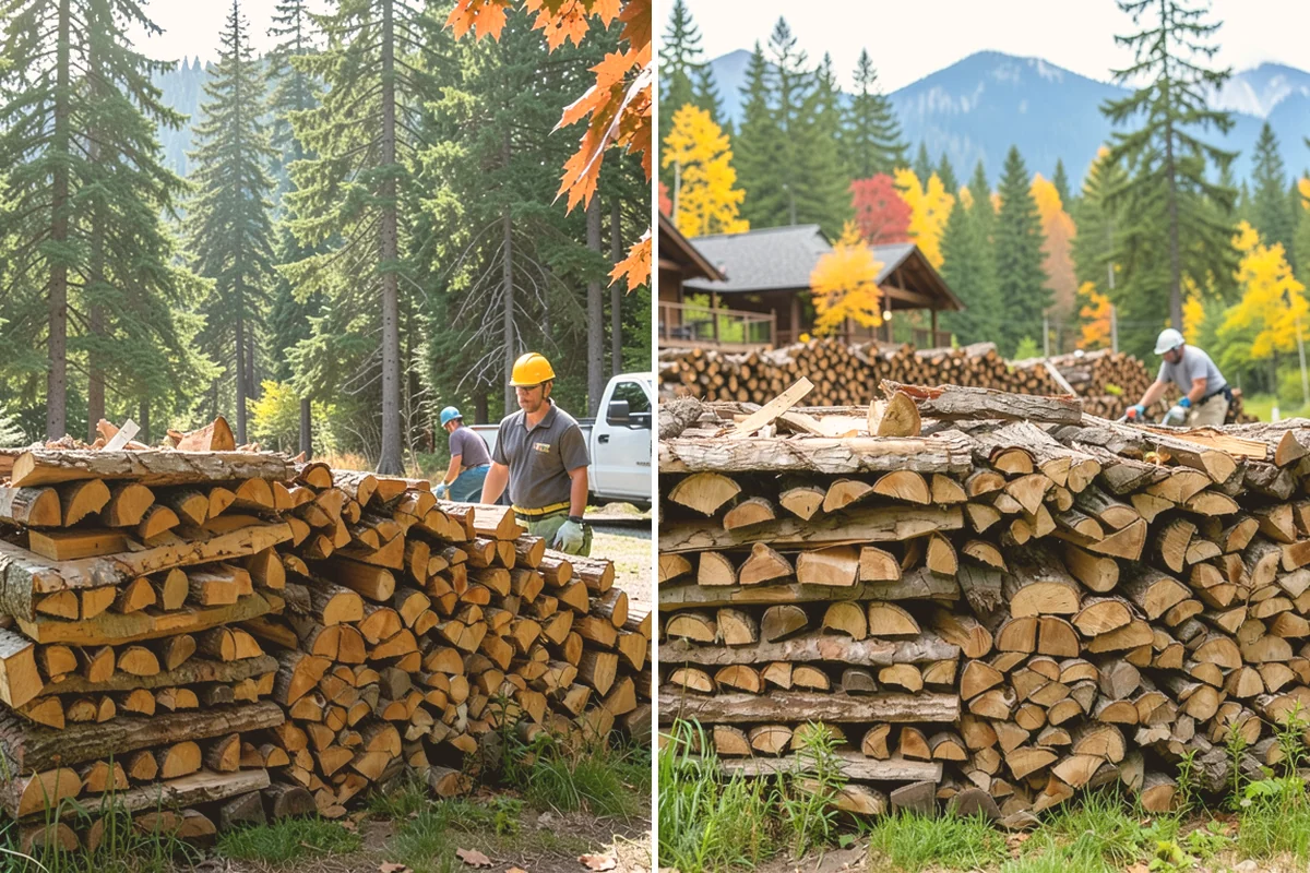 Two Cord Firewood in Newcastle, King County, WA - Place your two-cord order and set a date
