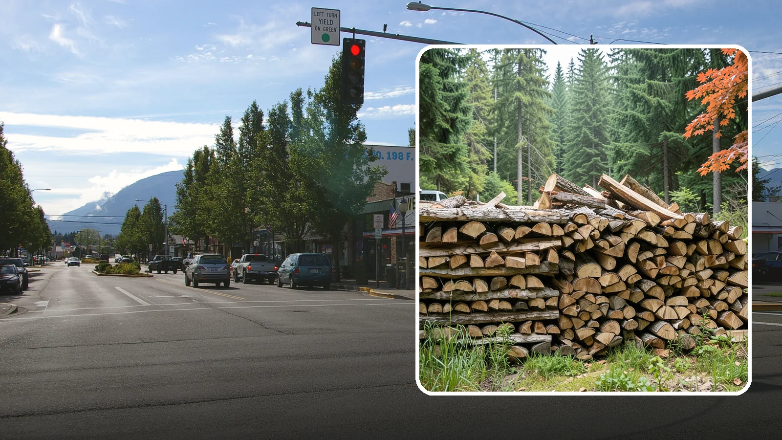 Two Cord Firewood in North Bend, King County, WA - Two full cords of seasoned firewood for households that rely on wood as a primary heat source.
