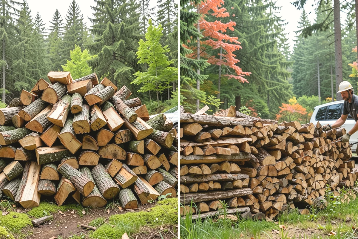 Two Cord Firewood in North Bend, King County, WA - Place your two-cord order and set a date
