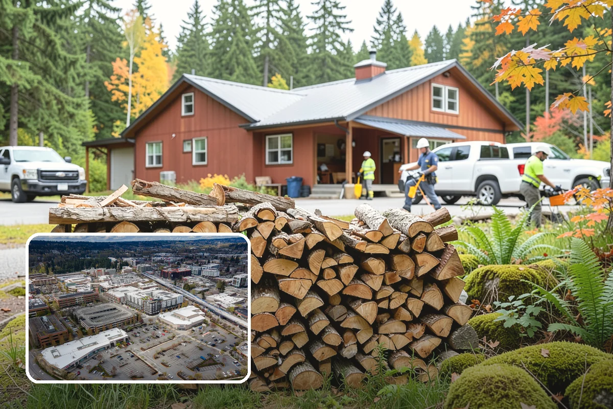 Two Cord Firewood in Redmond, King County, WA - Ample supply for daily wood-stove heating
