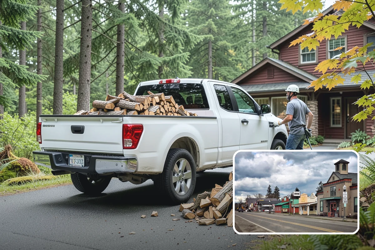 Two Cord Firewood in Roy, Pierce County, WA - Ample supply for daily wood-stove heating