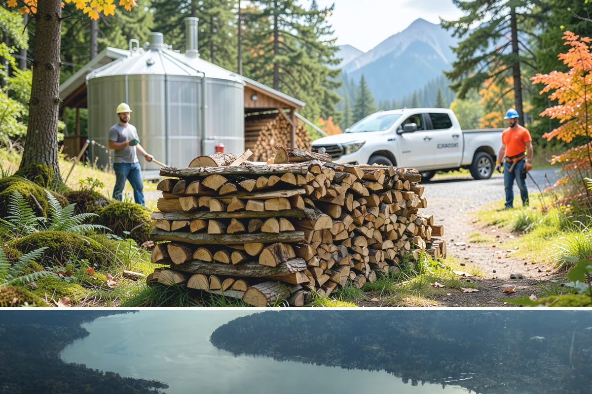 Two Cord Firewood in Sammamish, King County, WA - Secure two cords by late summer so your full winter supply is stacked and ready early.