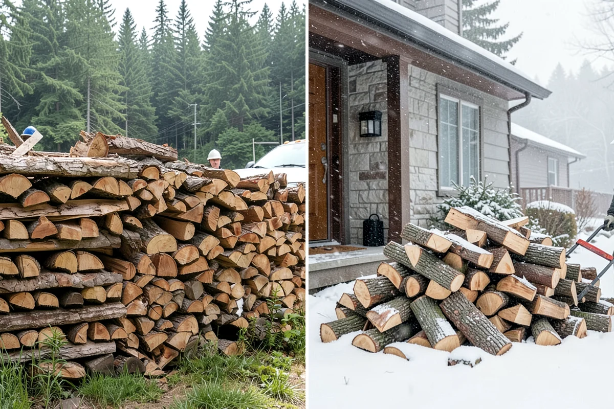 Two Cord Firewood in SeaTac, WA - Place your two-cord order and set a date