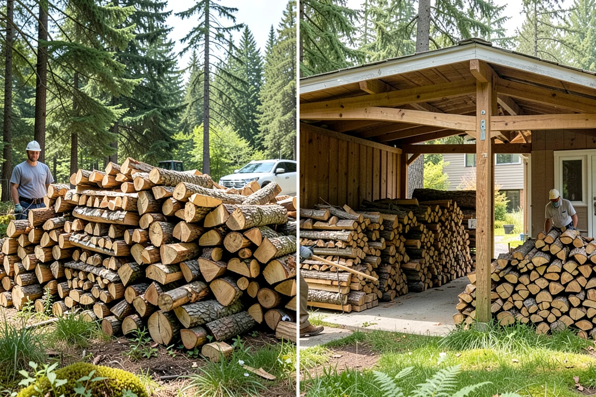 Two Cord Firewood in Sedro-Woolley, Skagit County, WA - Place your two-cord order and set a date