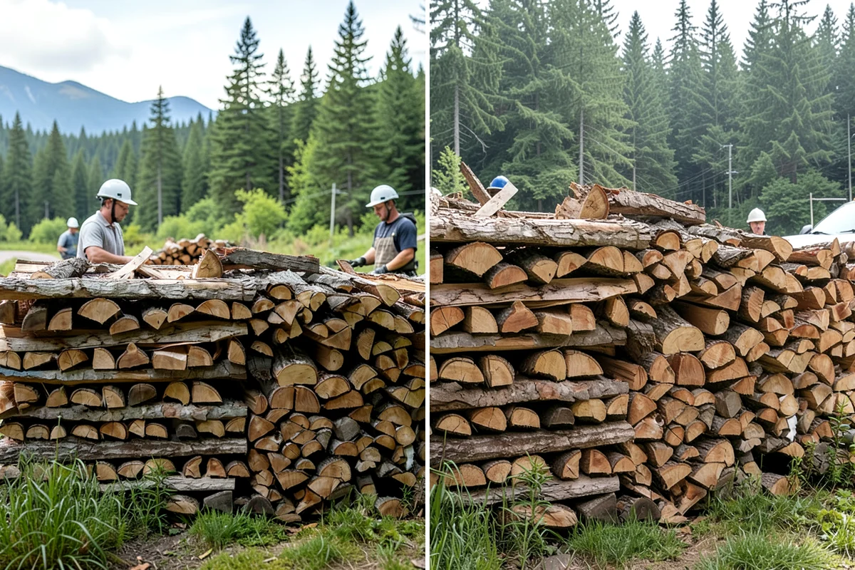 Two Cord Firewood in Shoreline, King County, WA - Place your two-cord order and set a date