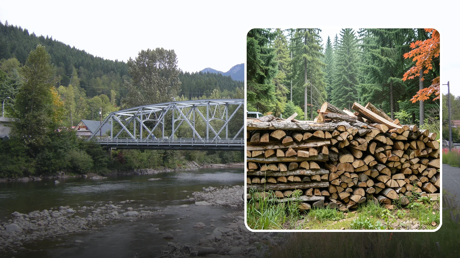 Two Cord Firewood in Skykomish, King County, WA - Two full cords of seasoned firewood for households that rely on wood as a primary heat source.