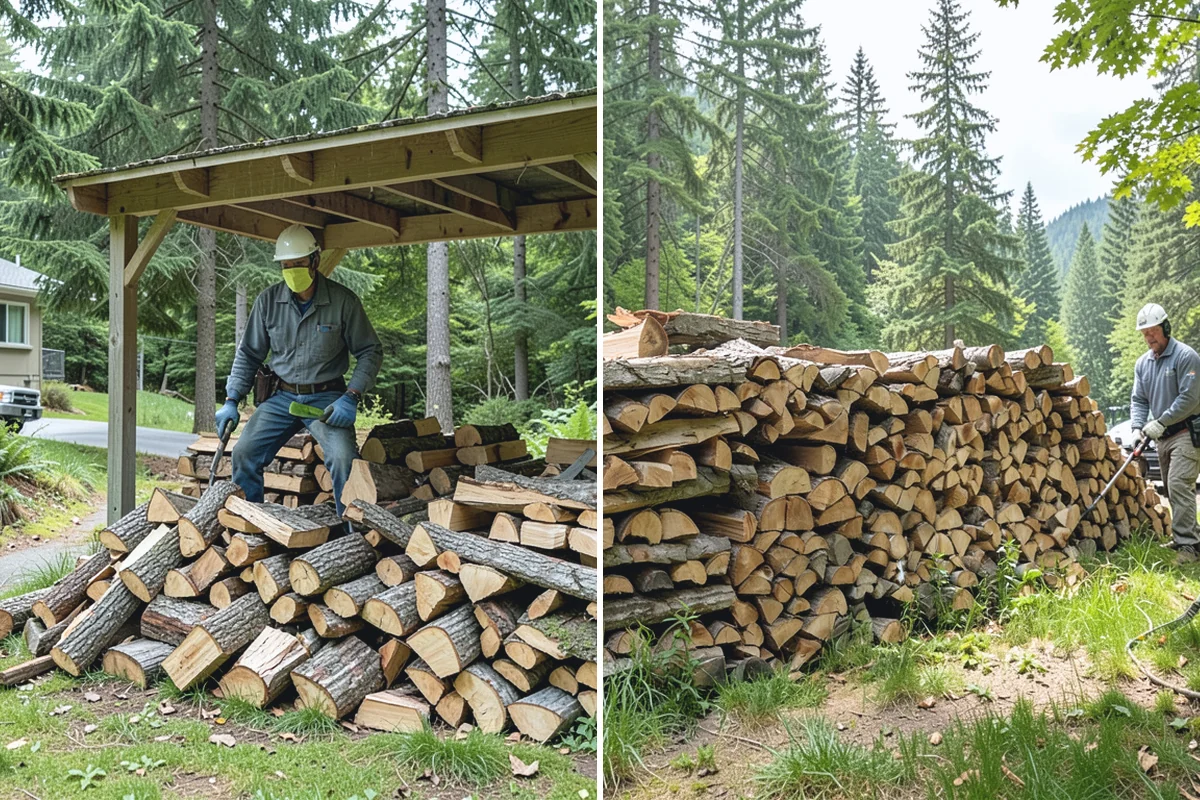 Two Cord Firewood in Skykomish, King County, WA - Place your two-cord order and set a date