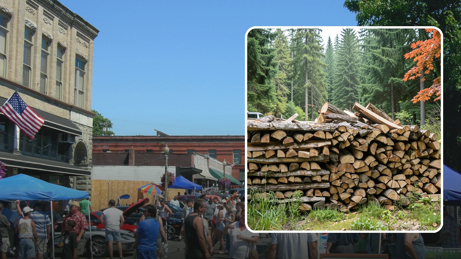 Two Cord Firewood in Snohomish, Snohomish County, WA - Two full cords of seasoned firewood for households that rely on wood as a primary heat source.