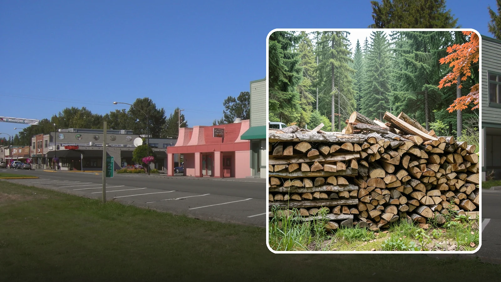 Two Cord Firewood in Snoqualmie, King County, WA - Two full cords of seasoned firewood for households that rely on wood as a primary heat source.
