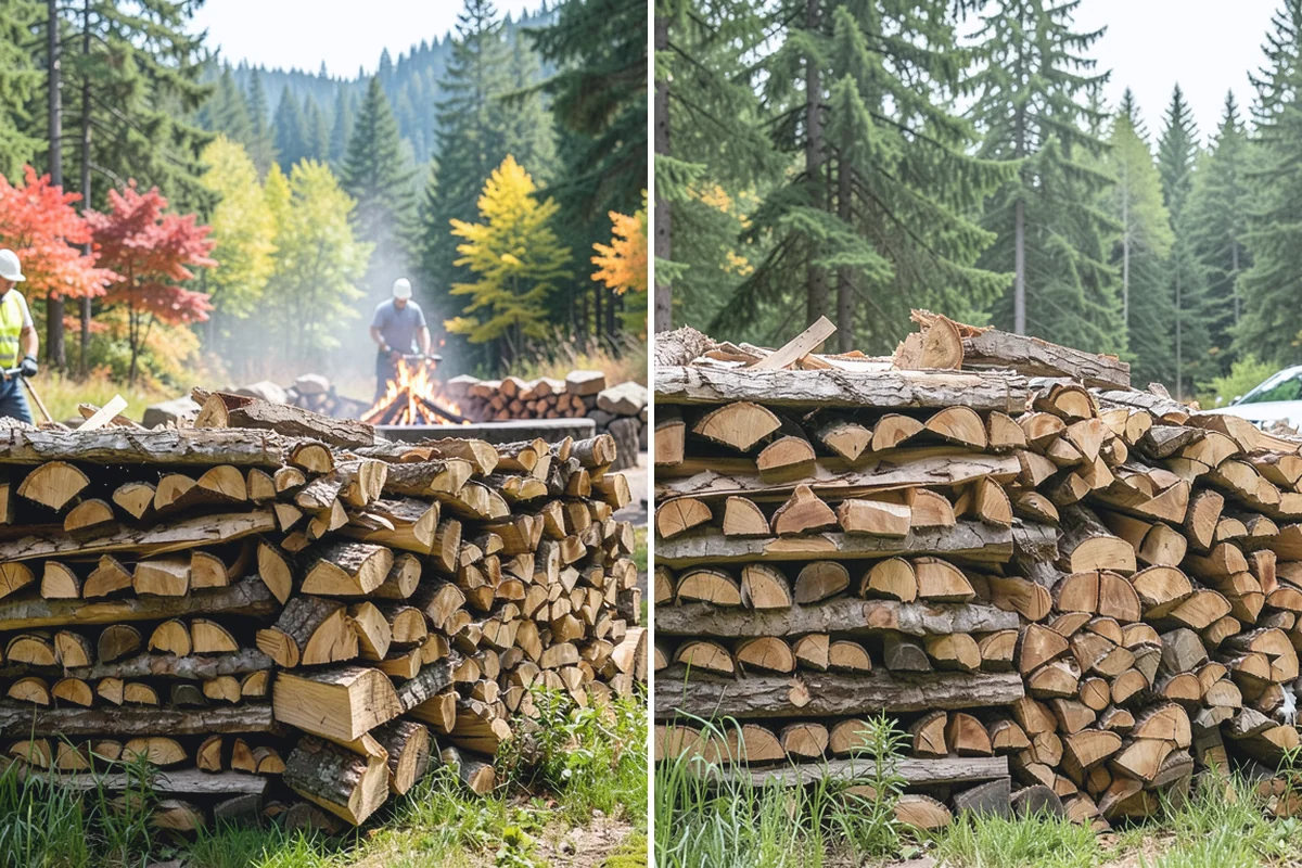 Two Cord Firewood in South Prairie, Pierce County, WA - Place your two-cord order and set a date