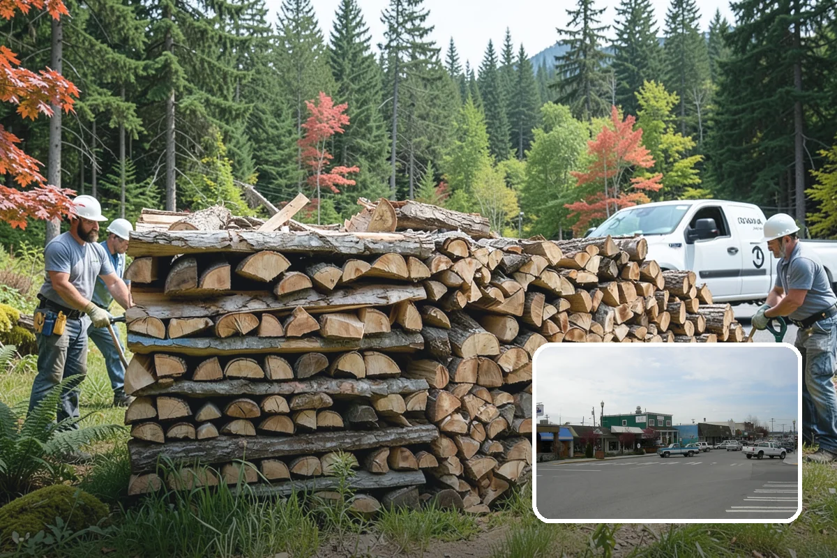 Two Cord Firewood in Stanwood, Snohomish County, WA - Ample supply for daily wood-stove heating