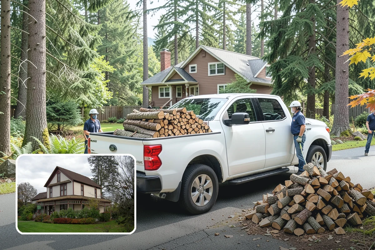 Two Cord Firewood in Sumner, Pierce County, WA - Ample supply for daily wood-stove heating