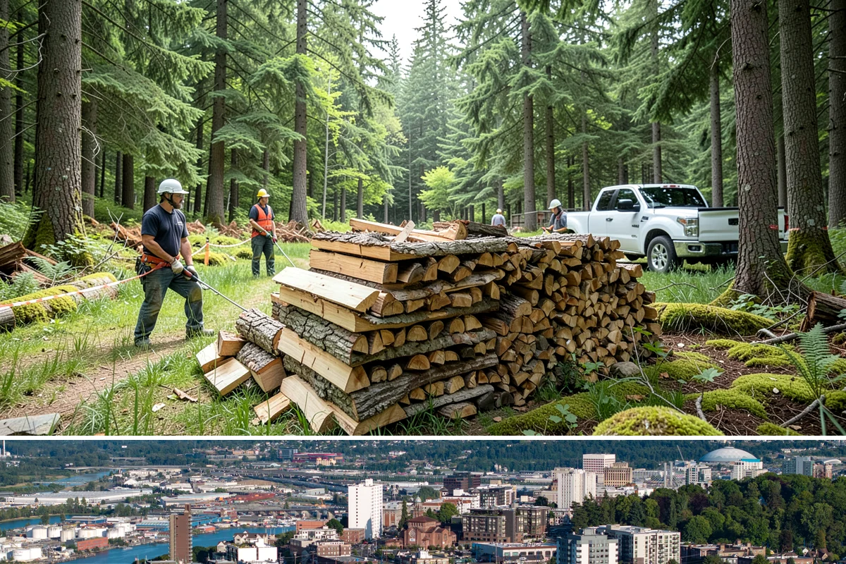 Two Cord Firewood in Tacoma, Pierce County, WA - Secure two cords by late summer so your full winter supply is stacked and ready early.