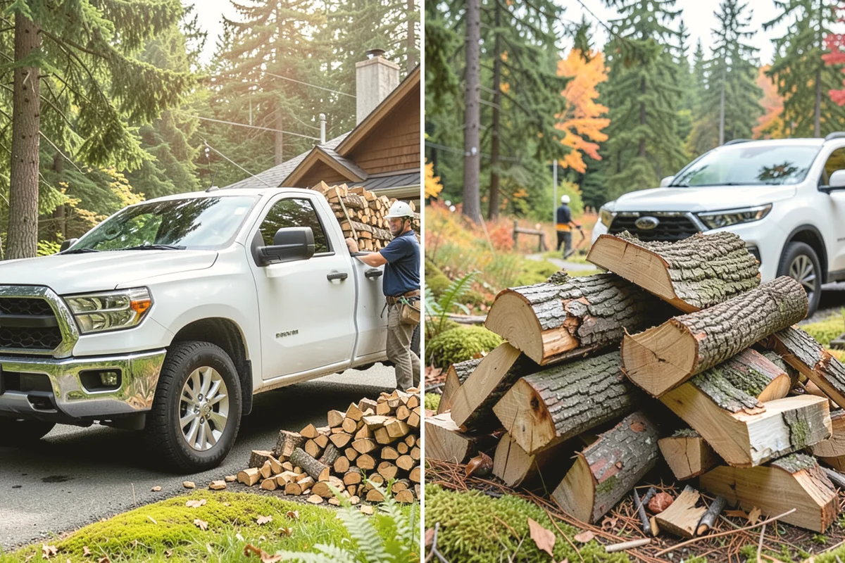 Two Cord Firewood in Tukwila, King County, WA - Place your two-cord order and set a date