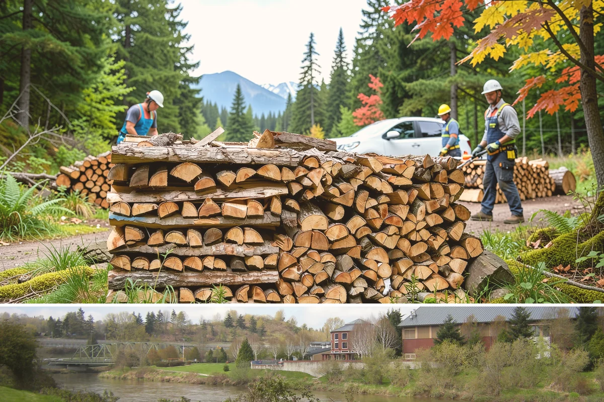 Two Cord Firewood in Tukwila, King County, WA - Secure two cords by late summer so your full winter supply is stacked and ready early.