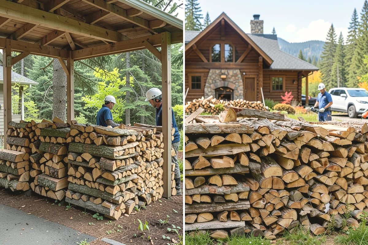Two Cord Firewood in University Place, Pierce County, WA - Place your two-cord order and set a date