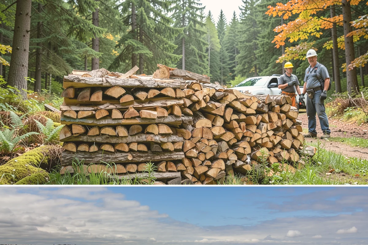 Two Cord Firewood in University Place, Pierce County, WA - Secure two cords by late summer so your full winter supply is stacked and ready early.