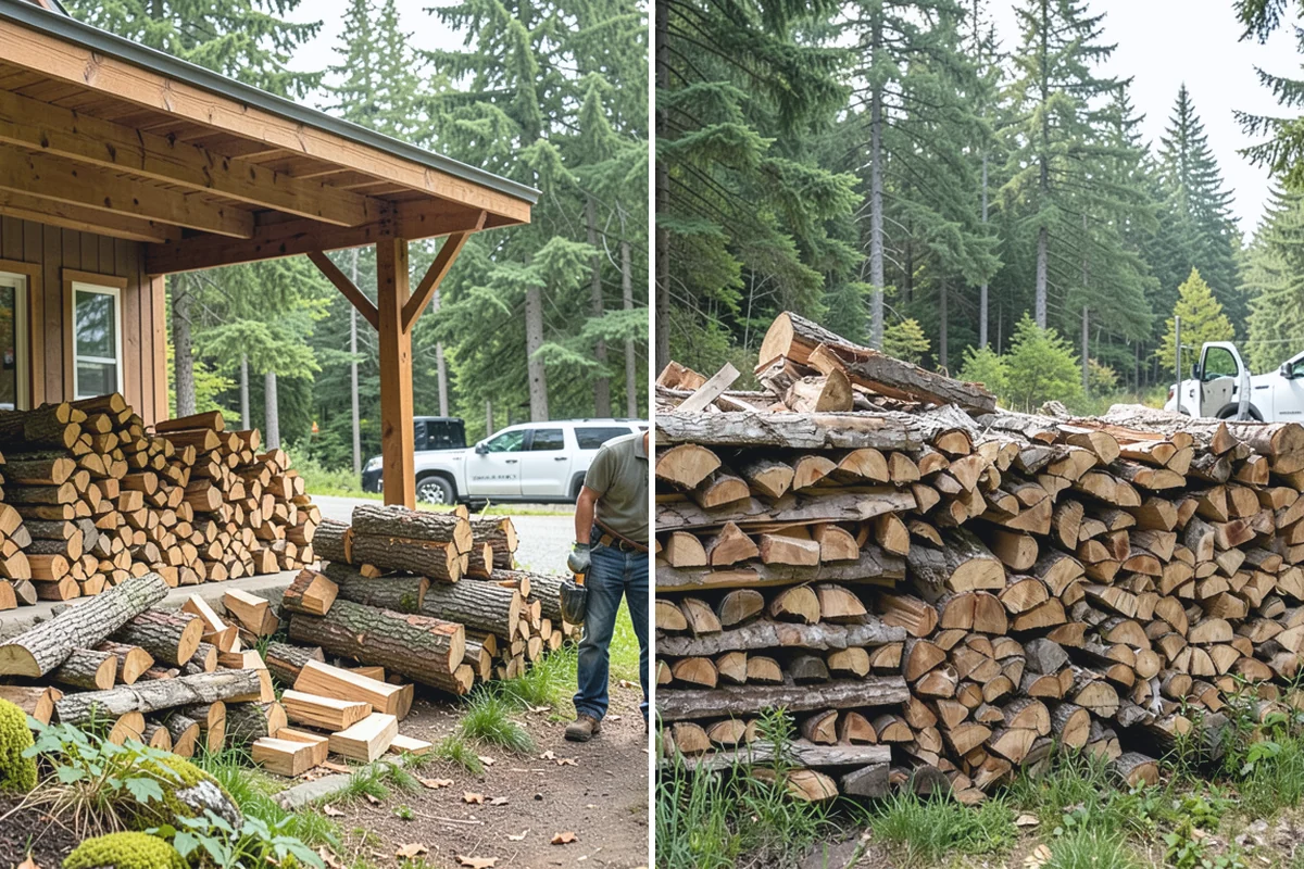 Two Cord Firewood in Woodinville, King County, WA - Place your two-cord order and set a date