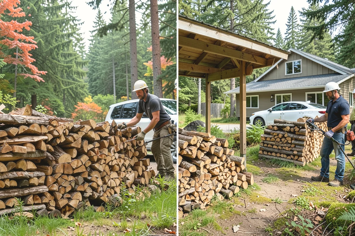Two Cord Firewood in Yarrow Point, King County, WA - Place your two-cord order and set a date