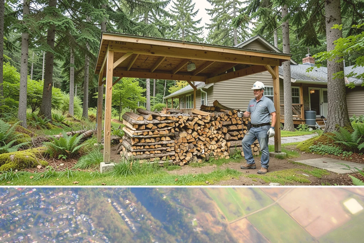 Ultra-Dry Firewood in Algona, King County, WA - Ideal for deep winter when maximum heat and minimal smoke are the priority.