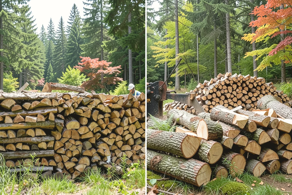 Ultra-Dry Firewood in Black Diamond, King County, WA - We start with fully cured wood