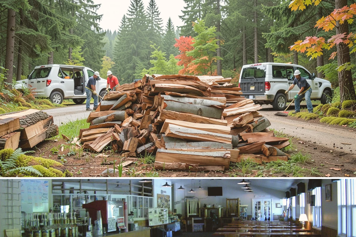 Ultra-Dry Firewood in Black Diamond, King County, WA - Ideal for deep winter when maximum heat and minimal smoke are the priority.