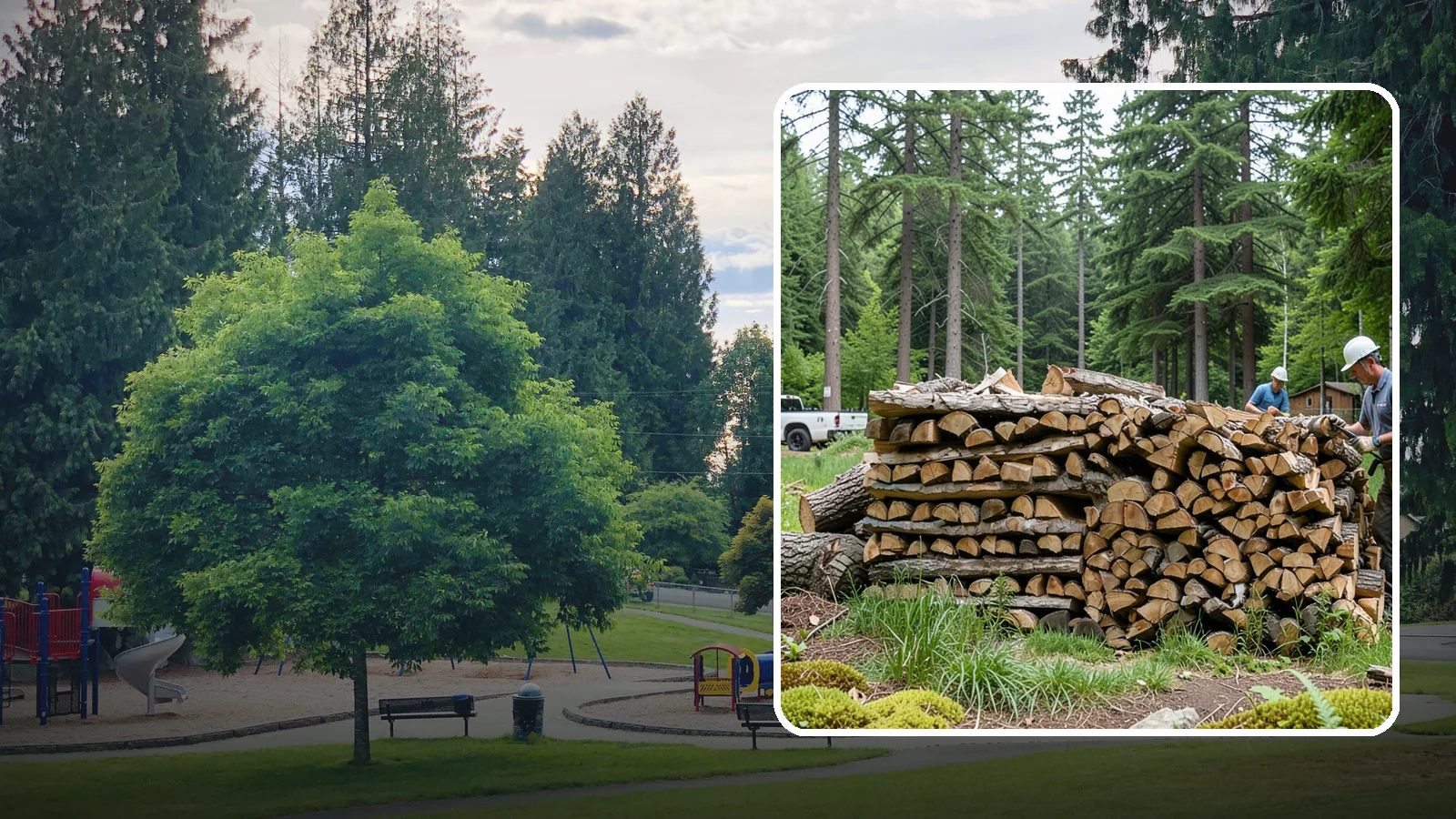 Ultra-Dry Firewood in Bonney Lake, Pierce County, WA - Extra-low-moisture firewood cured well below standard levels for the cleanest possible burn.