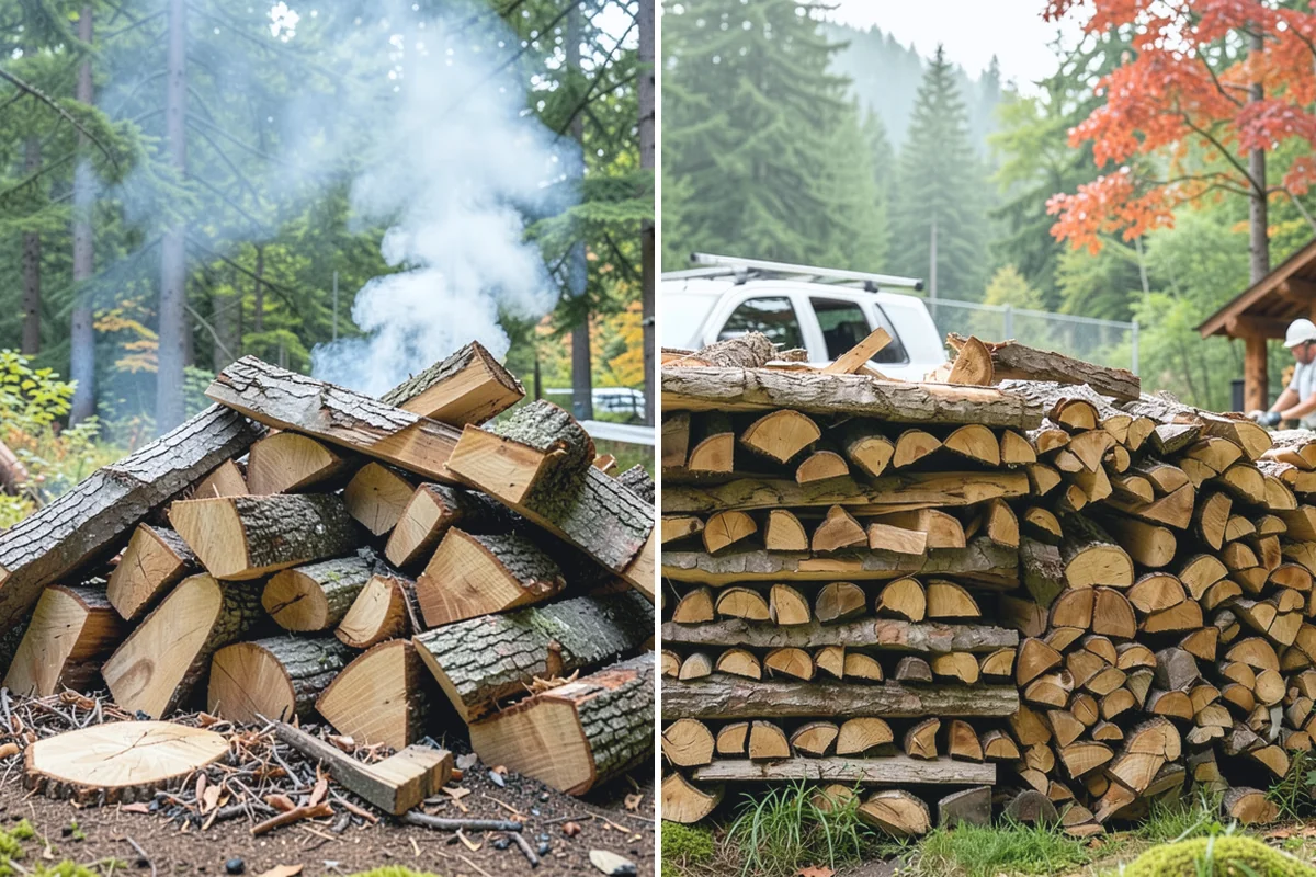 Ultra-Dry Firewood in Bonney Lake, Pierce County, WA - We start with fully cured wood