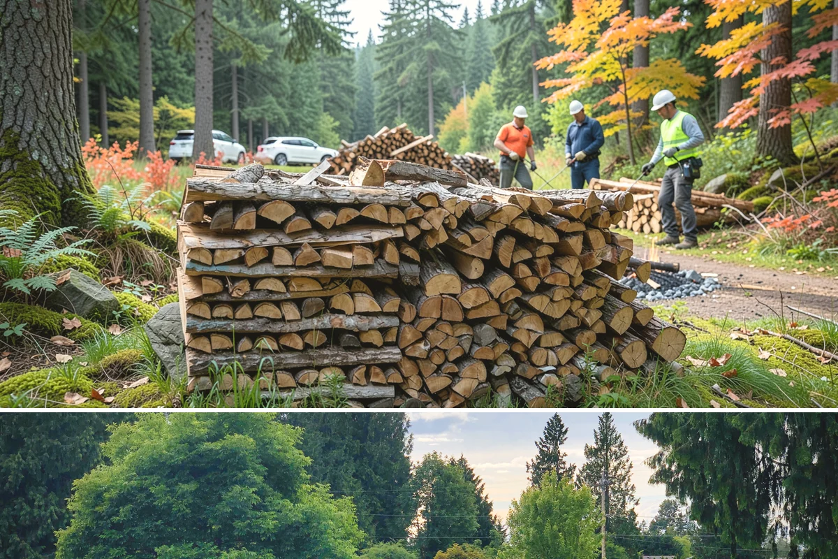 Ultra-Dry Firewood in Bonney Lake, Pierce County, WA - Ideal for deep winter when maximum heat and minimal smoke are the priority.