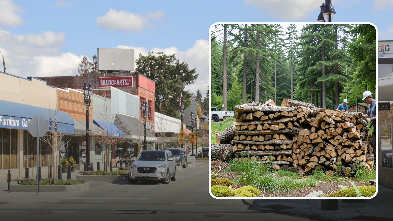 Ultra-Dry Firewood in Bothell, King County, WA - Extra-low-moisture firewood cured well below standard levels for the cleanest possible burn.