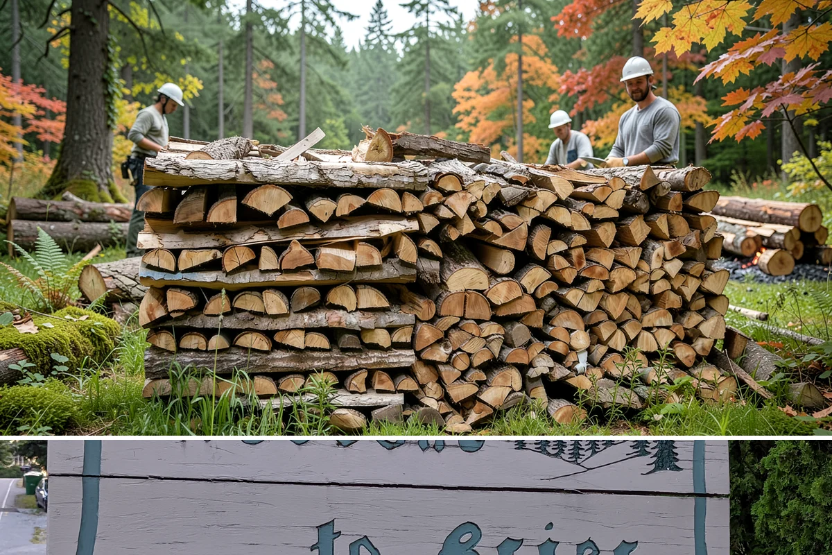 Ultra-Dry Firewood in Brier, Snohomish County, WA - Ideal for deep winter when maximum heat and minimal smoke are the priority.