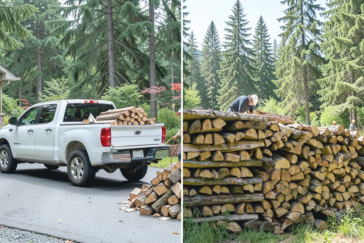 Ultra-Dry Firewood in Buckley, Pierce County, WA - We start with fully cured wood