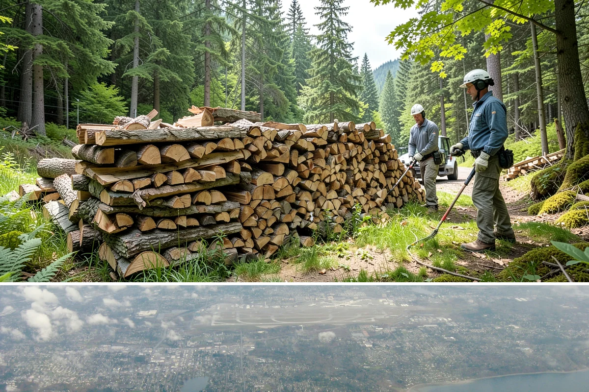 Ultra-Dry Firewood in Burien, King County, WA - Ideal for deep winter when maximum heat and minimal smoke are the priority.