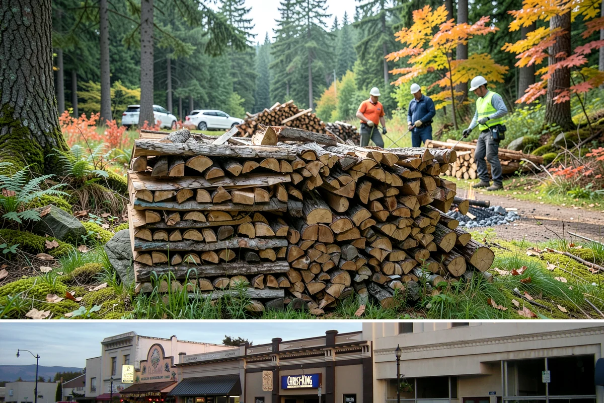 Ultra-Dry Firewood in Burlington, Skagit County, WA - Ideal for deep winter when maximum heat and minimal smoke are the priority.