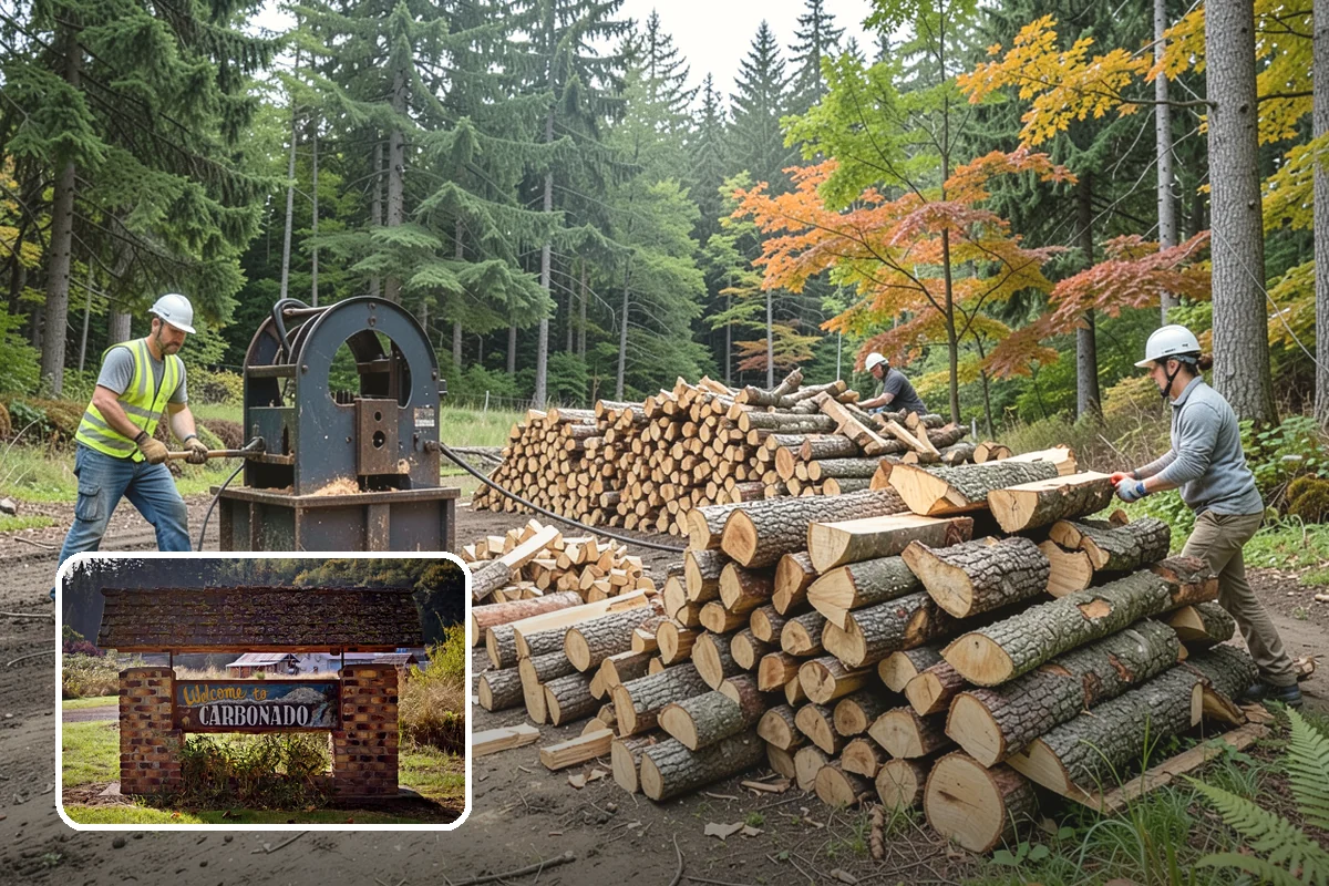Ultra-Dry Firewood in Carbonado, Pierce County, WA - Moisture well below the seasoned standard