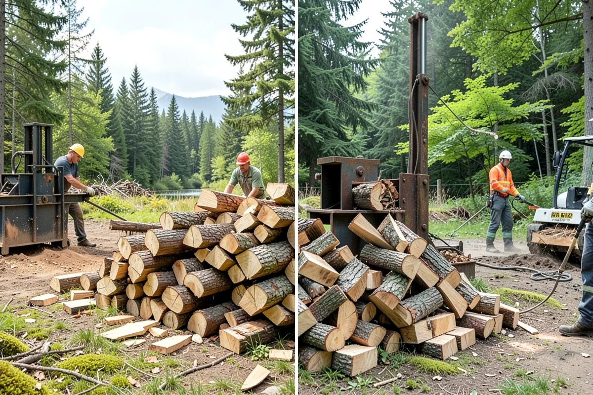 Ultra-Dry Firewood in Clyde Hill, King County, WA - We start with fully cured wood